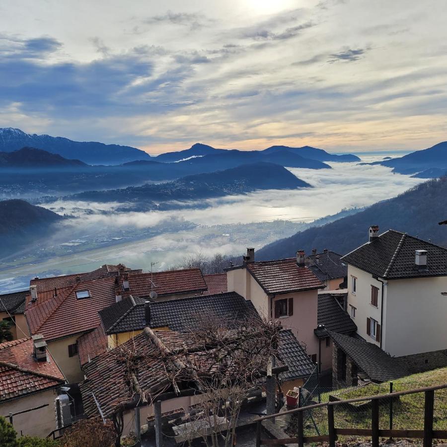 Casa Hürlimann Daire Breno Dış mekan fotoğraf